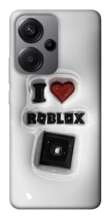 Чохол на Xiaomi Redmi Note 13 Pro+ I love Roblox фото 1 з 1