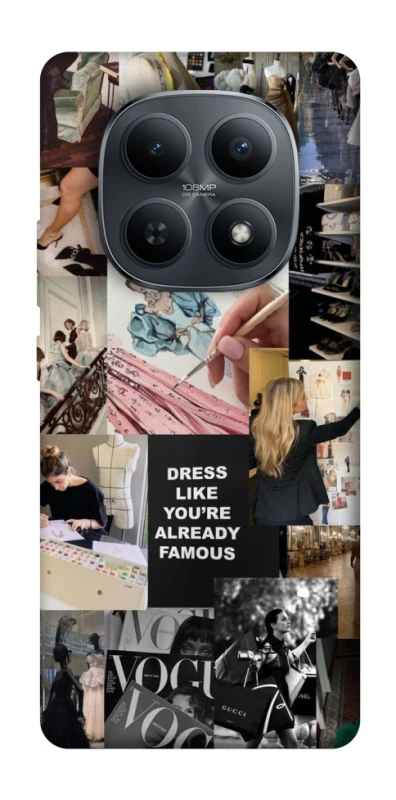 Чохол на Xiaomi Redmi Note 15 4G/5G (EU) Fashion collage ver.11 фото 1 з 1