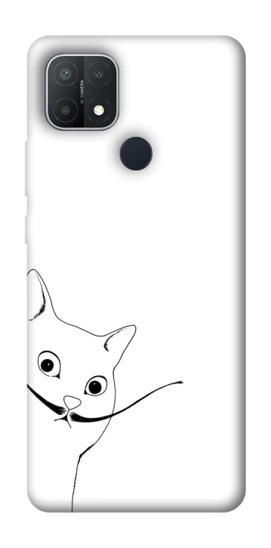 Чехол на Oppo A15s / A15 Кот Дали фото 1 из 1