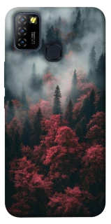 Чохол на Infinix Hot 10 Lite Red Wood фото 1 з 1