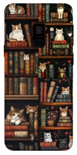 Чохол на Samsung Galaxy S9 Cats & Books фото 1 з 1