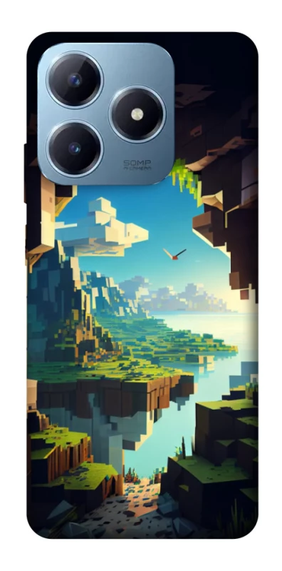 Чохол на Realme C63 Minecraft sunrise фото 1 з 1