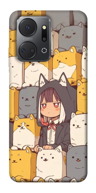 Чехол на Huawei Honor X7a Like a cat фото 1 из 1