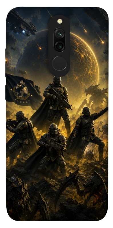 Чохол на Xiaomi Redmi 8 HELLDIVERS ver.2 фото 1 з 1