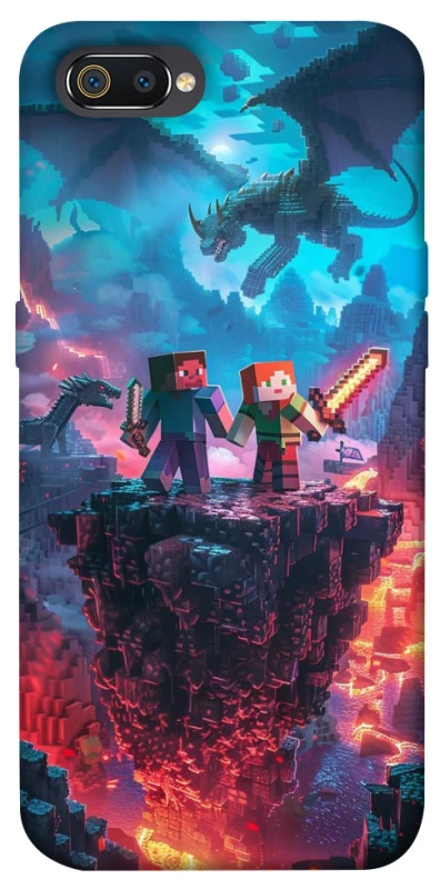 Чохол на Realme C2 Minecraft v3 фото 1 з 1