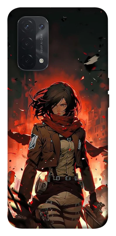 Чохол на Oppo A54 5G / A74 5G Mikasa v2 фото 1 з 1