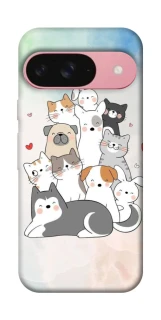 Чехол на Google Pixel 9 Funny Pets ver.2 фото 1 из 1