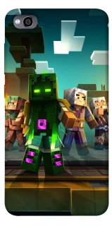 Чохол на Xiaomi Redmi 4a Minecraft dungeon фото 1 з 1