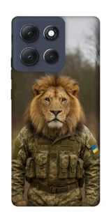 Чохол на Motorola Moto G86 Power Лев захисник фото 1 з 1