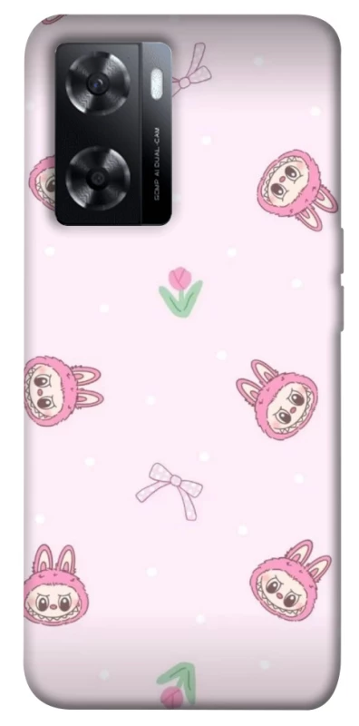 Чохол на Oppo A57s Labubu Flower фото 1 з 1