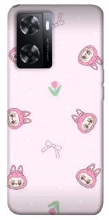 Чохол на Oppo A57s Labubu Flower фото 1 з 1