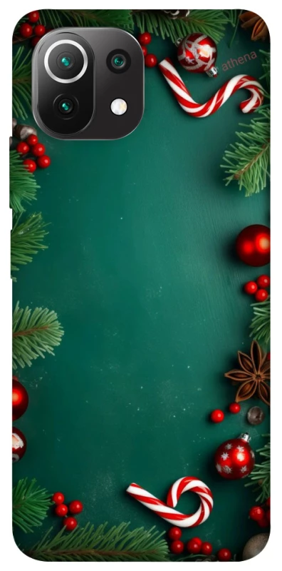 Чохол на Xiaomi Mi 11 Lite Новорічний v35 фото 1 з 1