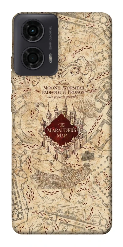 Чохол на Motorola Moto G04 Harry Potter Marauder's Map фото 1 з 1