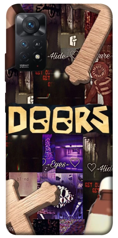 Чохол на Xiaomi Redmi Note 12 Pro 4G Roblox doors dark mode фото 1 з 1