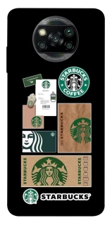 Чехол на Xiaomi Poco X3 NFC / Poco X3 Pro Starbucks coffee фото 1 из 1