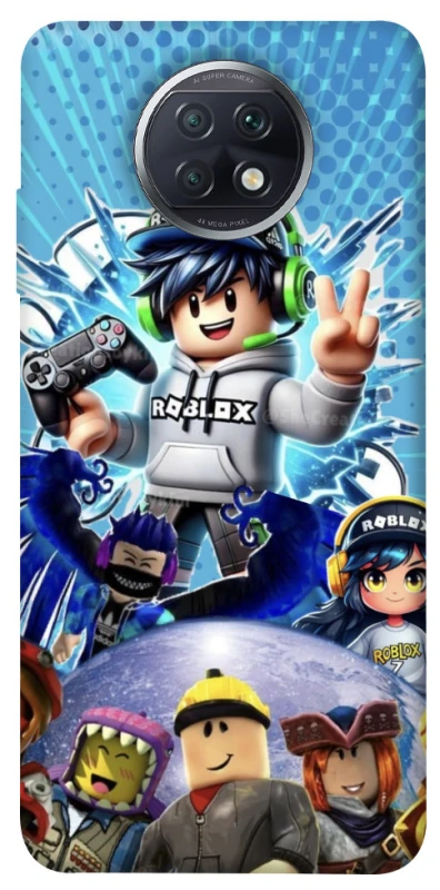 Чохол на Xiaomi Redmi Note 9 5G / Note 9T Roblox collage ver.3 фото 1 з 1