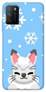 Чохол на Xiaomi Poco M3 Adopt Me Snow Kitty Smile фото 1 з 1