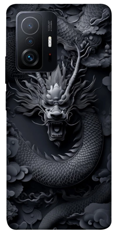 Чохол на Xiaomi 11T / 11T Pro black dragon фото 1 з 1