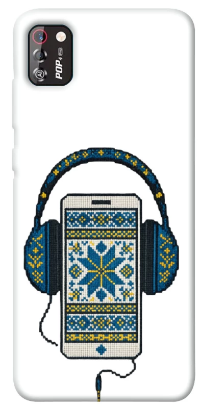 Чехол на TECNO POP 4 Pro Современная вышиванка фото 1 из 1