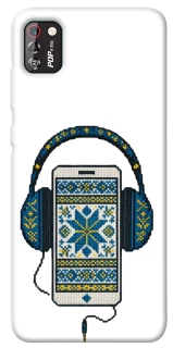 Чехол на TECNO POP 4 Pro Современная вышиванка фото 1 из 1