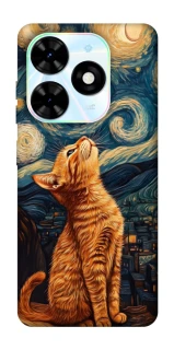 Чохол на TECNO Spark Go 2024 van gogh cat фото 1 з 1