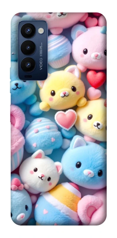 Чехол на TECNO Camon 18 Pro Soft toys фото 1 из 1