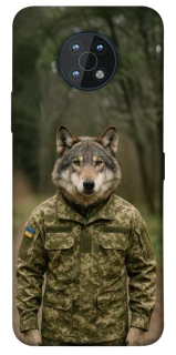 Чехол на Nokia G50 Волк защитник фото 1 из 1