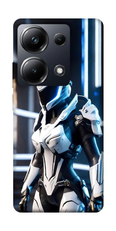 Чохол на Xiaomi Poco M6 Pro 4G Cyber space girl ver.6 фото 1 з 1