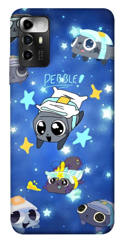 Чохол на ZTE Blade V40 Vita Pebble kitten stars фото 1 з 1