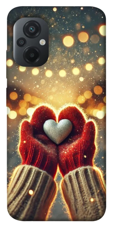 Чехол на Xiaomi Poco M5 Heart in hand фото 1 из 1