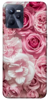 Чехол на Realme C35 Розовые цветы фото 1 из 1