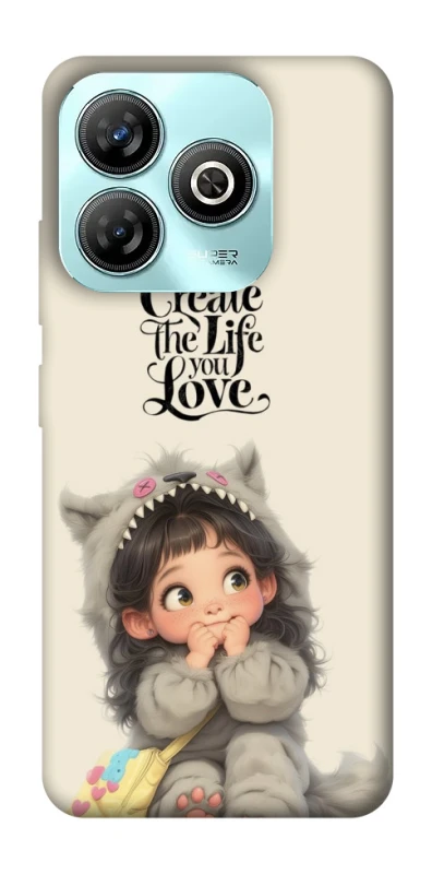 Чохол на ZTE Blade A75 4G Create the life you love фото 1 з 1