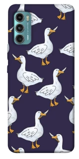 Чохол на Motorola Moto G60 Гуси з претензією фото 1 з 1