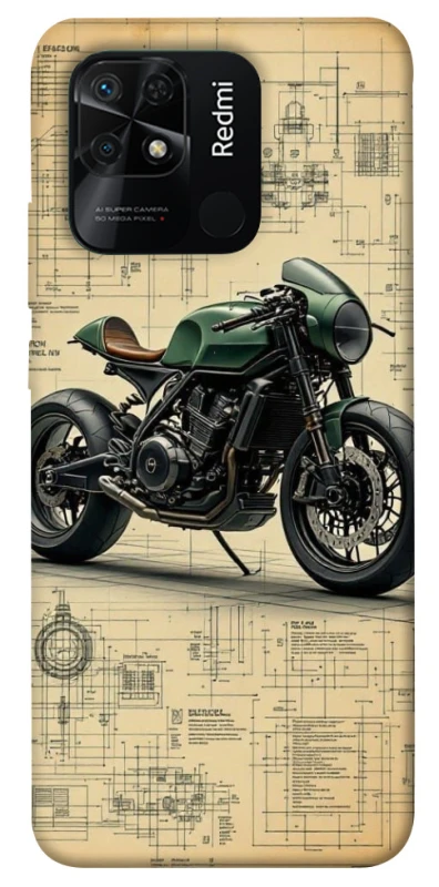 Чохол на Xiaomi Redmi 10C Bike model фото 1 з 1