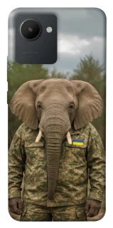 Чохол на Realme C30s Слон захисник фото 1 з 1