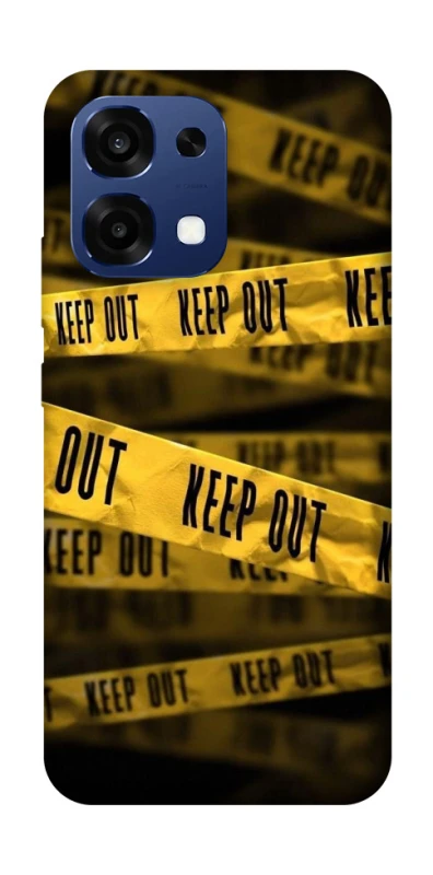 Чохол на Oppo A6 Pro 4G/5G keep out фото 1 з 2