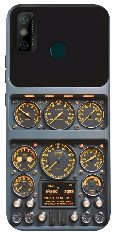 Чохол на TECNO Spark 6 Go Airplane instrument panel фото 1 з 1