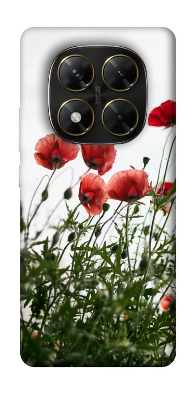 Чехол на Xiaomi Poco X7 Поле маков фото 1 из 1