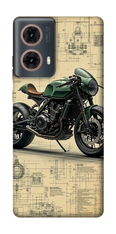 Чохол на Motorola Moto G85 Bike model фото 1 з 1