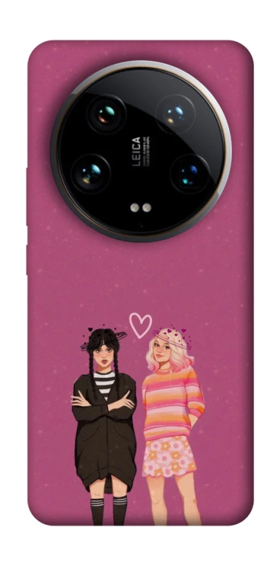 Чохол на Xiaomi 14 Ultra Raven & Rainbow Wednesday фото 1 з 1