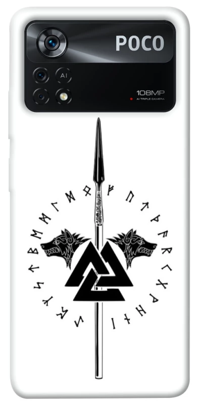 Чехол на Xiaomi Poco X4 Pro 5G Копье Всевластия фото 1 из 1