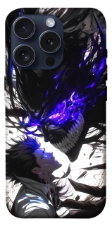 Чохол на Apple iPhone 15 Pro (6.1") Black soul anime фото 1 з 1