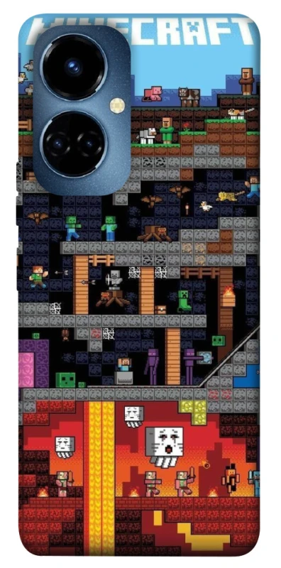 Чохол на TECNO Camon 19 Pro Minecraft фото 1 з 1