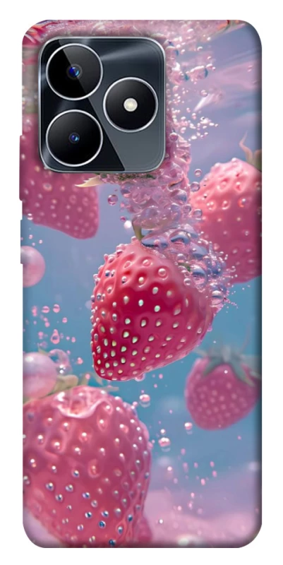 Чохол на Realme C53 Полуниця в воді фото 1 з 1