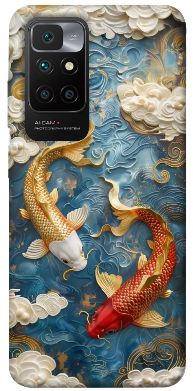 Чохол на Xiaomi Redmi 10 Koi carp фото 1 з 1