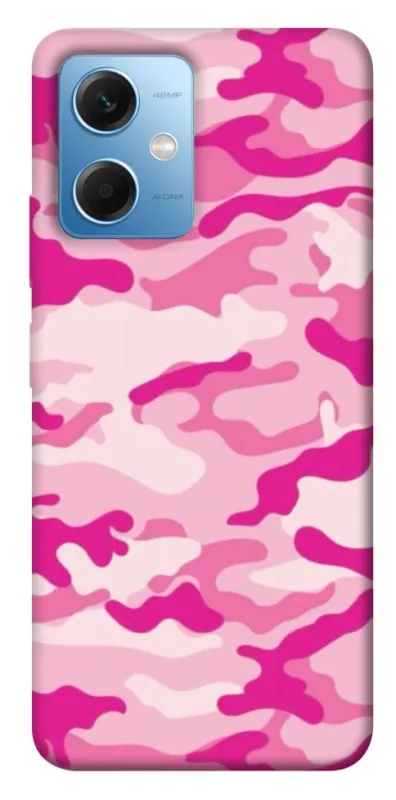 Чехол на Xiaomi Poco X5 5G camouflage pink фото 1 из 1