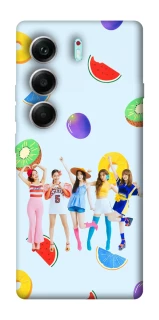 Чехол на Tecno Camon 40 Pro RED VELVET v2 фото 1 из 1