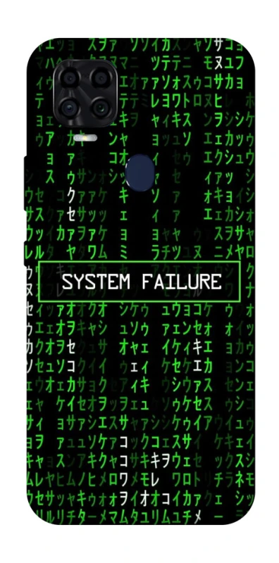 Чехол на ZTE Blade v2020 Matrix system failure фото 1 Чехол на ZTE Blade v2020 Matrix system failure фото 1 из 1