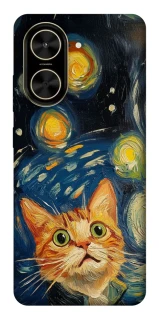 Чехол на Xiaomi Poco C71 paint cat фото 1 из 1