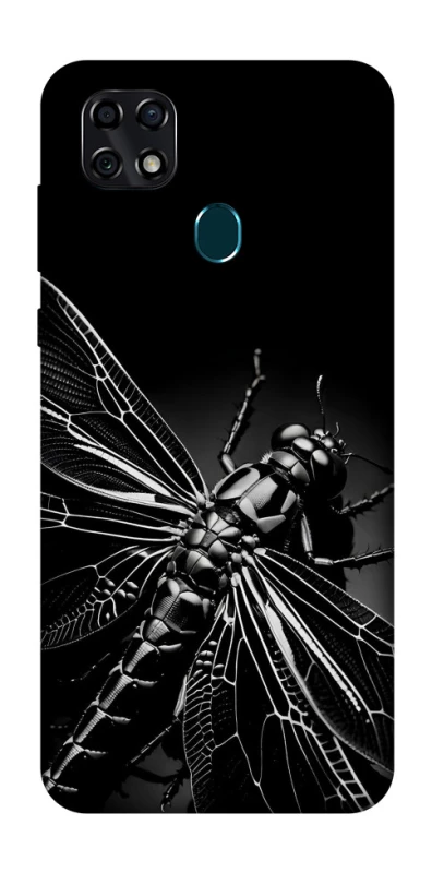Чохол на ZTE Blade 20 Smart Black dragonfly фото 1 з 1